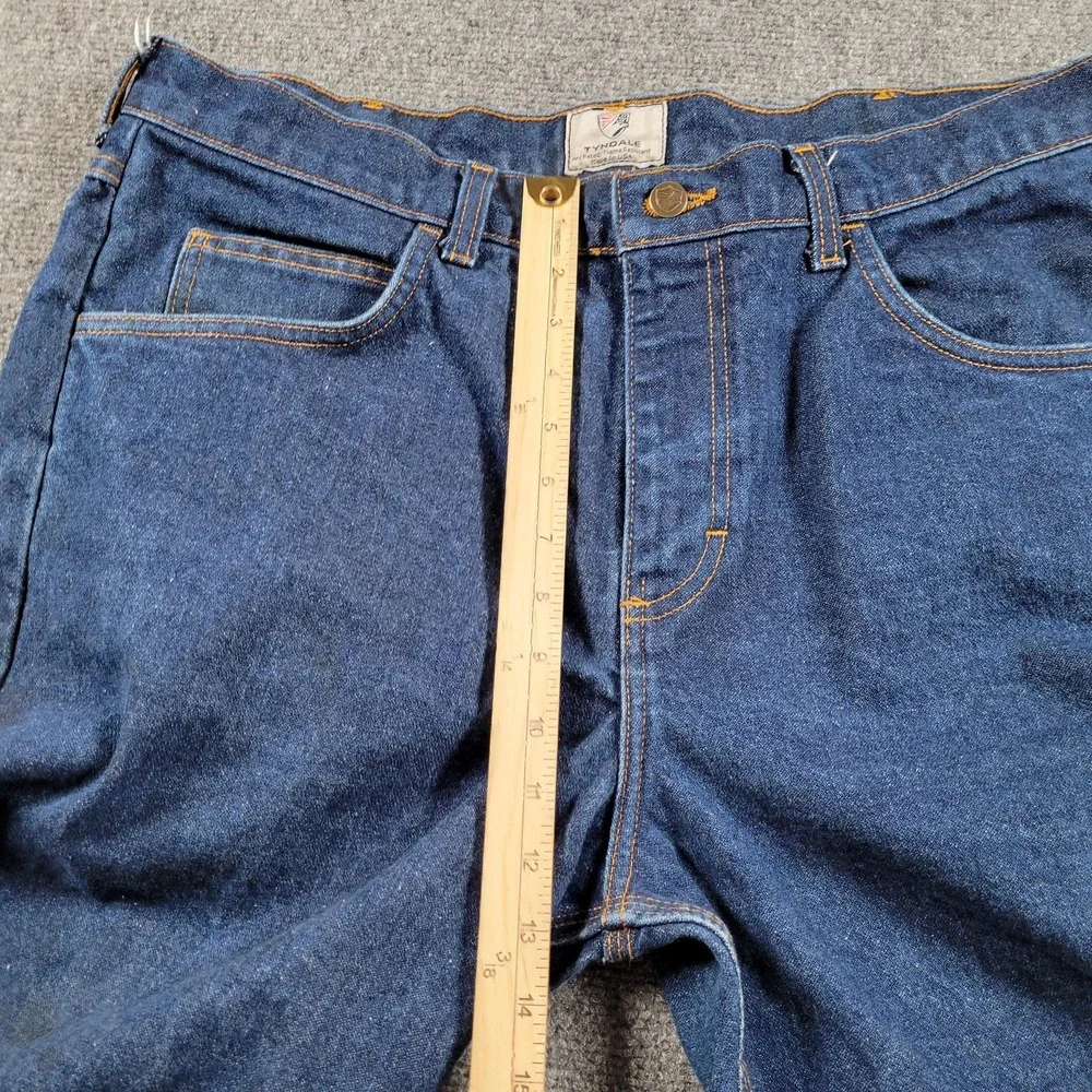 Tyndale FR Jeans Mens (39x32 Actual) Made in USA NFPA 2112 CAT 2 Arc Rated J230T